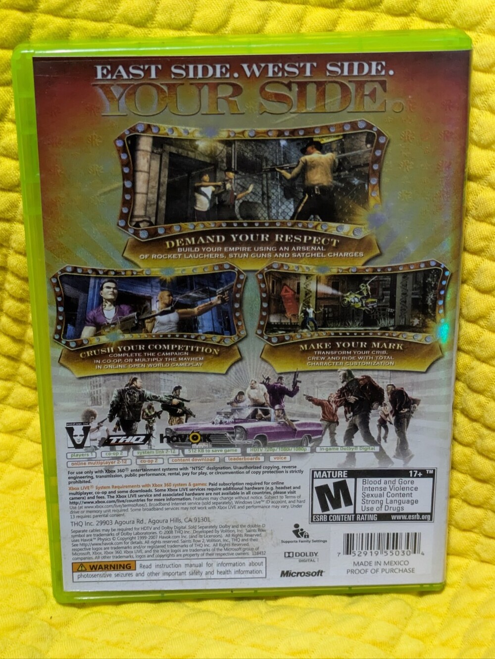 SAINTS ROW 2 🔥XBOX 360 👉Game In Box | VG - Picture 3 of 3